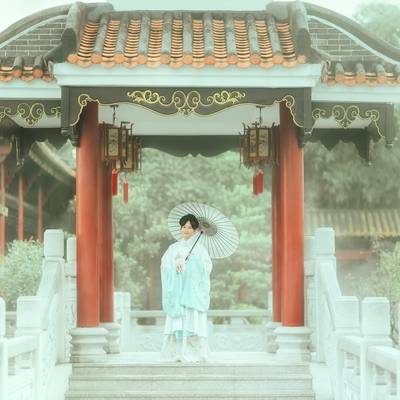 森系模特