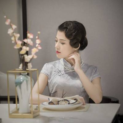 旗袍模特