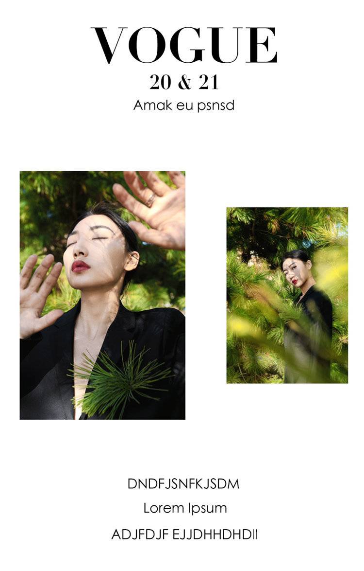 时尚模特
