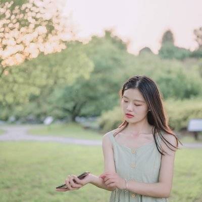 森系模特