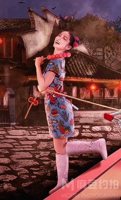 妆容模特