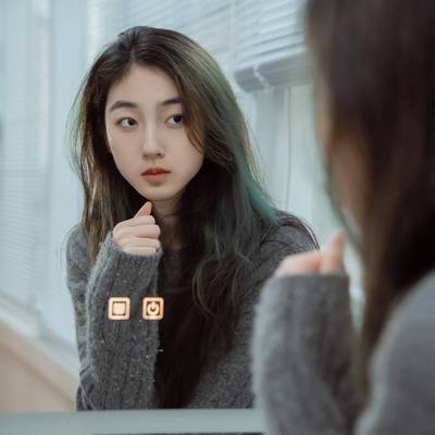 情绪模特