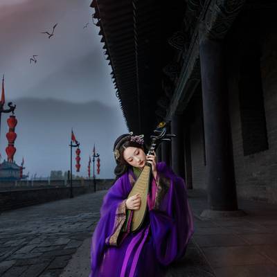 汉服模特