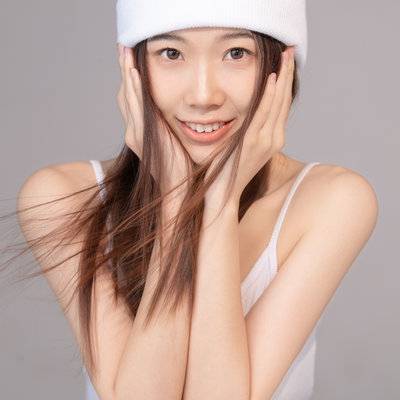黑白模特