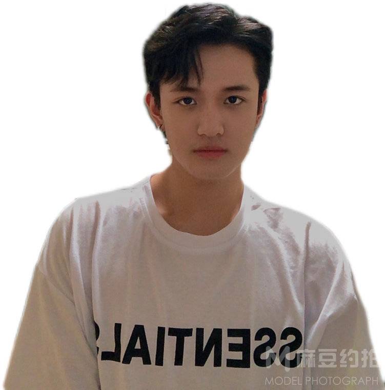 黑白模特