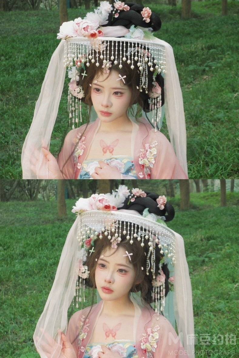 妆容模特