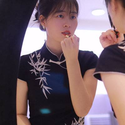 旗袍模特