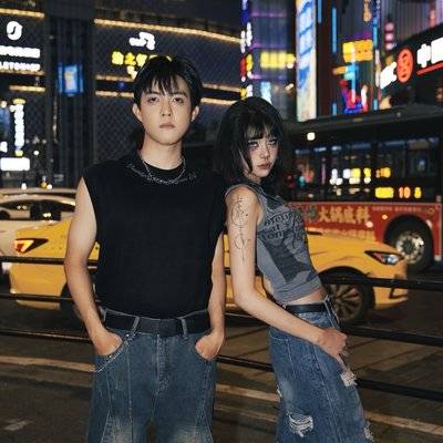 情侣模特