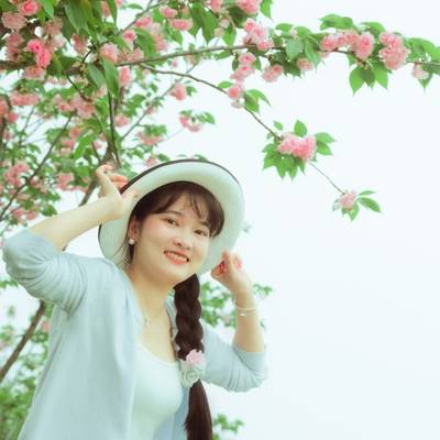 森系模特