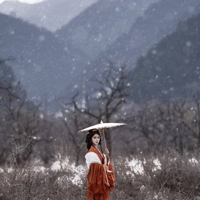 汉服模特