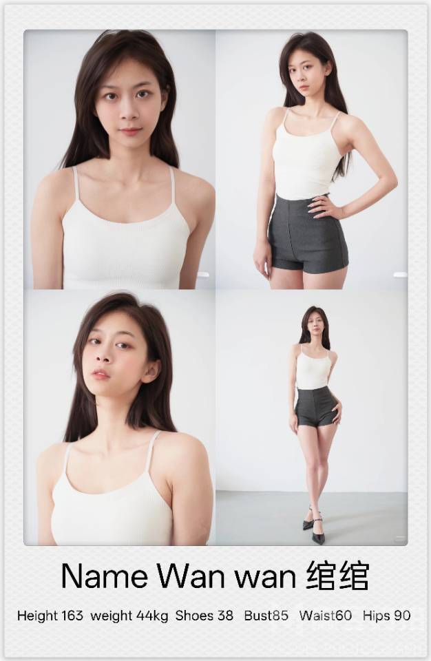 汉服模特