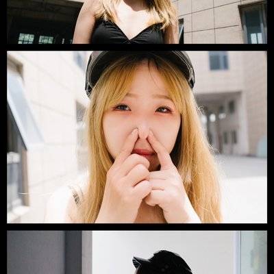 胶片模特