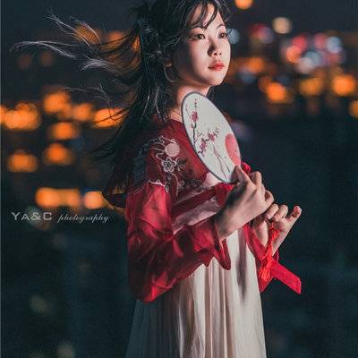 汉服模特