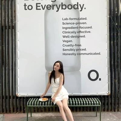 黑白模特