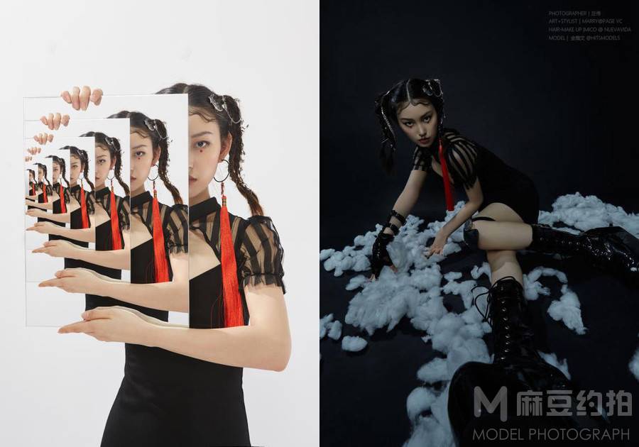 暗黑模特