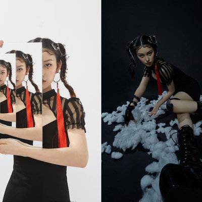 暗黑模特