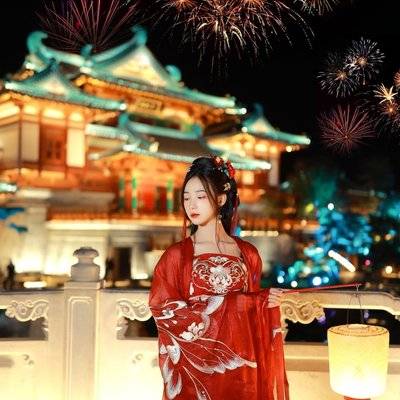汉服模特