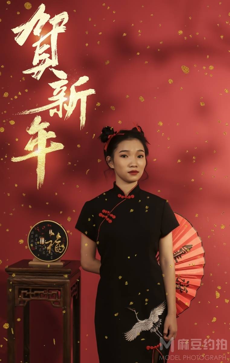 旗袍模特