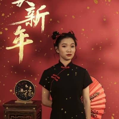旗袍模特