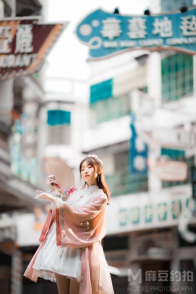 汉服模特