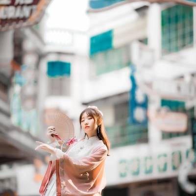 汉服模特
