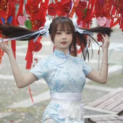 旗袍模特