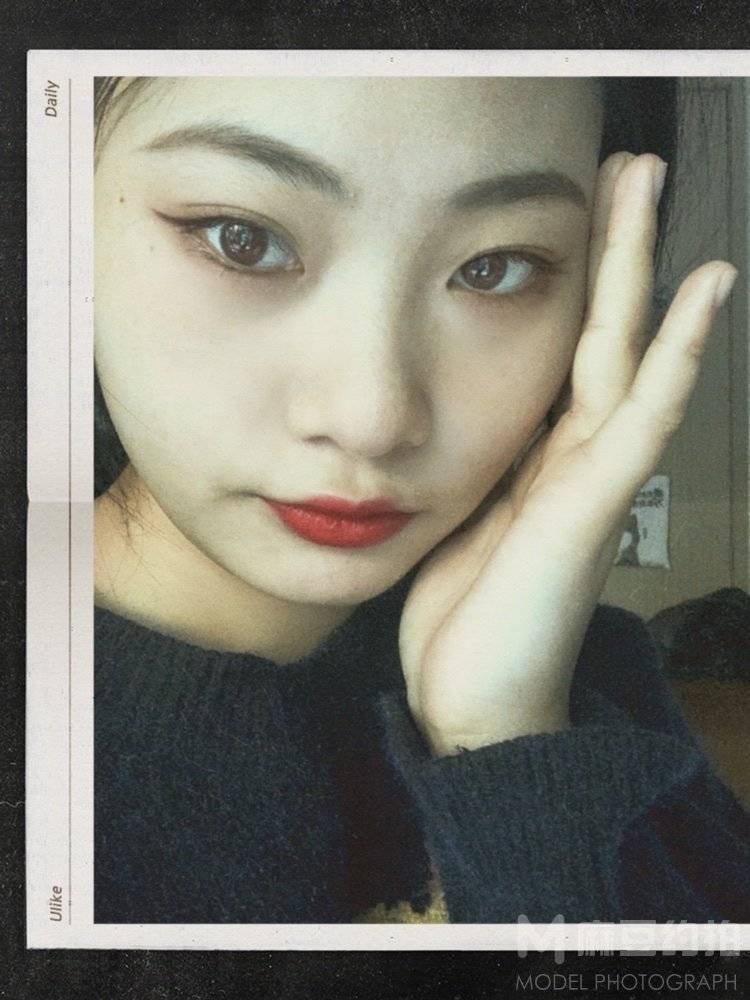 情绪模特