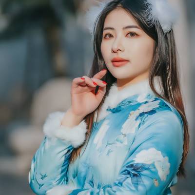 旗袍模特