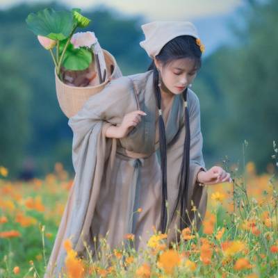 汉服模特
