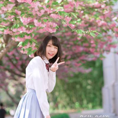森系模特