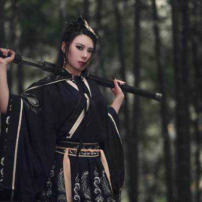 汉服模特
