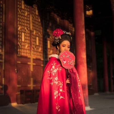 汉服模特