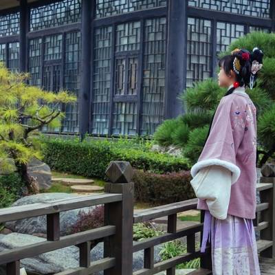 汉服模特