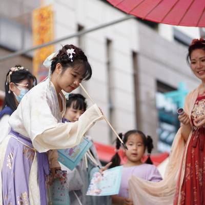 汉服模特