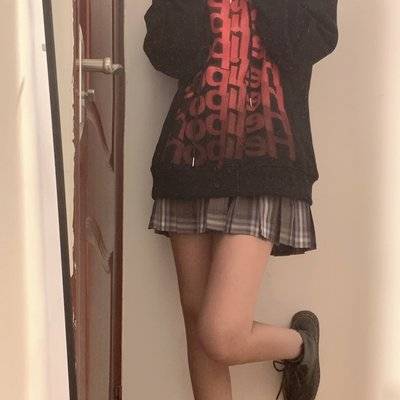 黑白模特