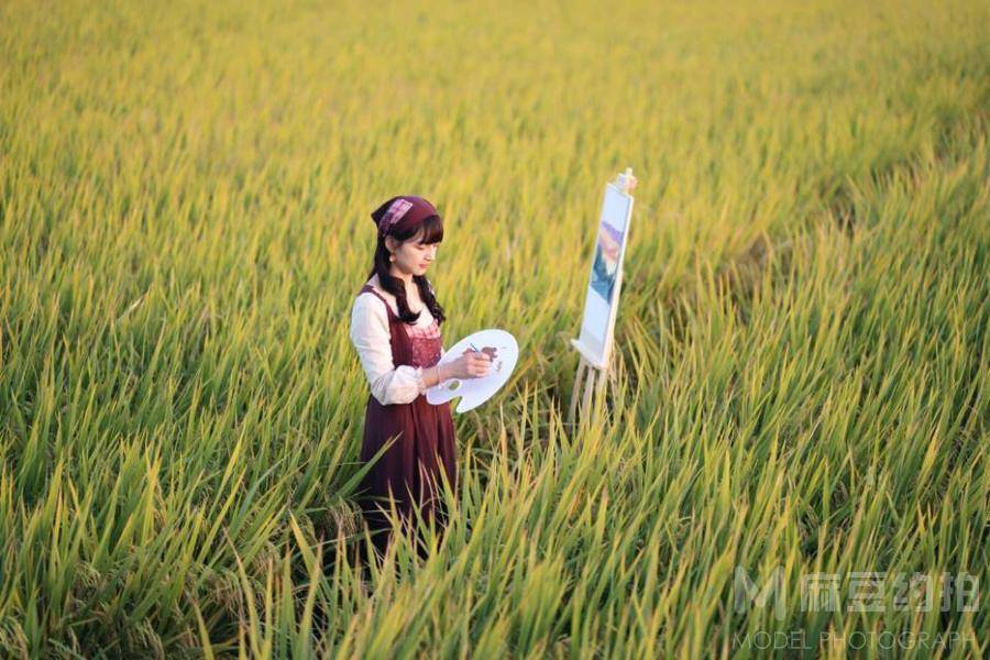 汉服模特