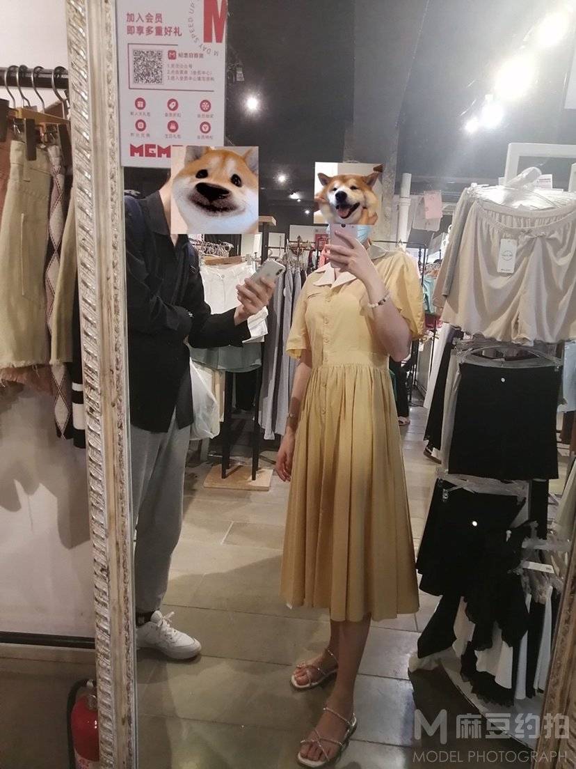 清新模特