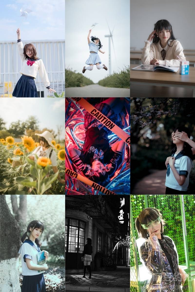 汉服模特