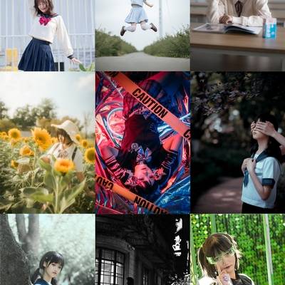 汉服模特