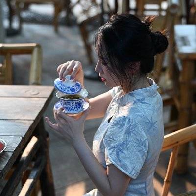 旗袍模特