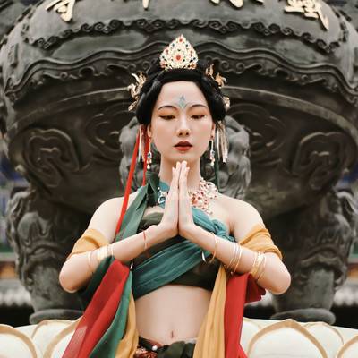 汉服模特
