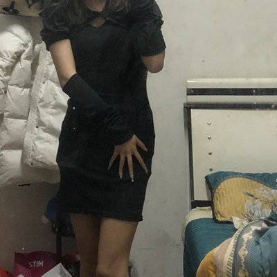 黑白模特