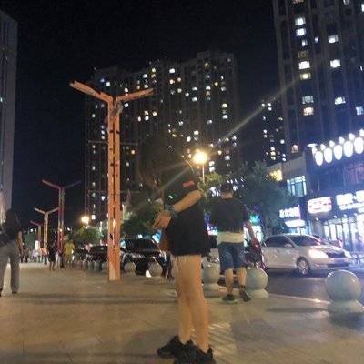 黑白模特
