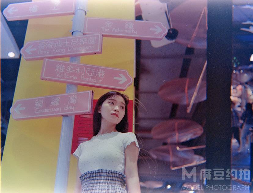胶片模特