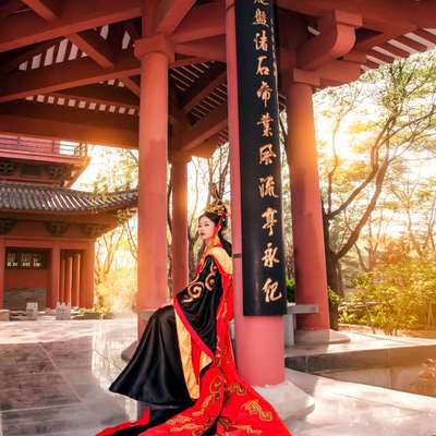 汉服模特