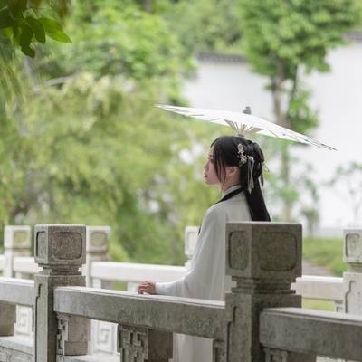 汉服模特