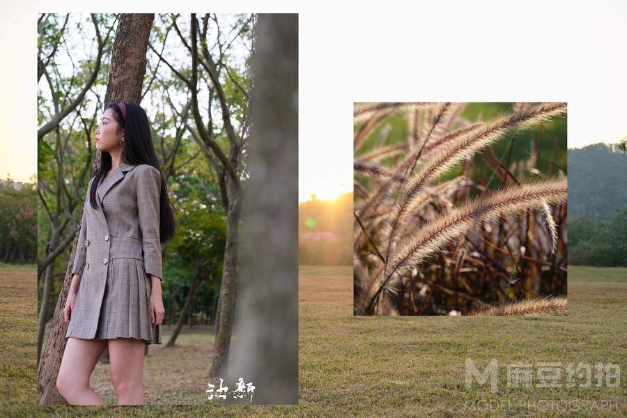 森系模特