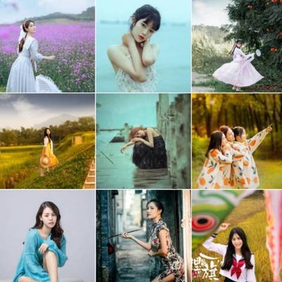 汉服模特
