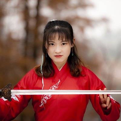 汉服模特