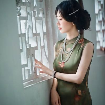 旗袍模特
